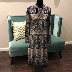 Vintage necktie dress